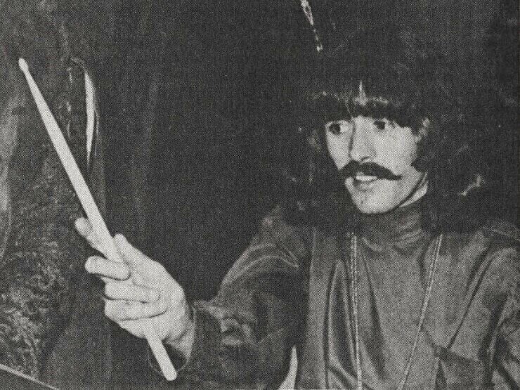 Spencer Dryden of Jefferson Airplane, 1968.