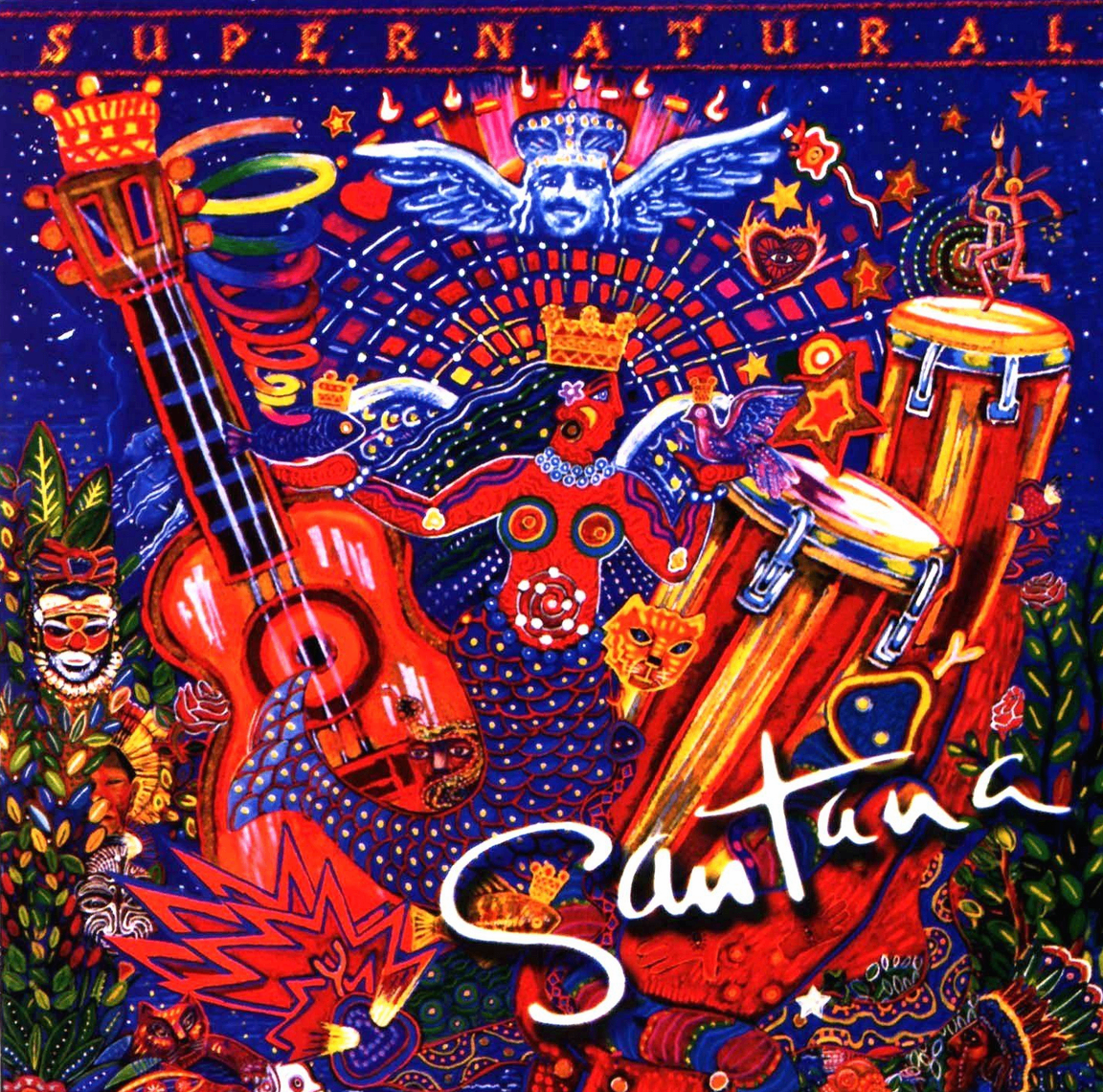 Santana — Supernatural album cover