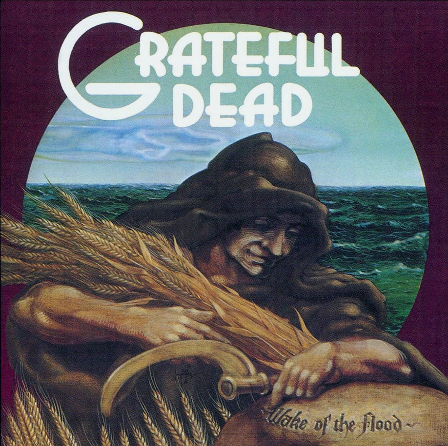 Grateful Dead — Wake of the Flood album cover, recorded at Record Plant Sausalito in August 1973.